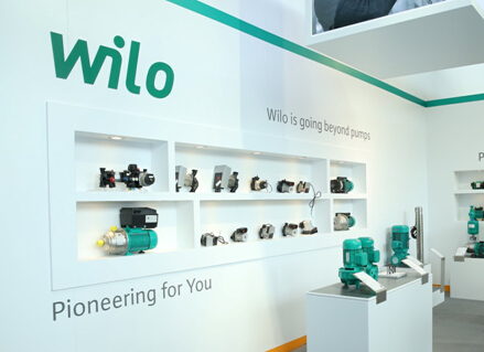 威乐（Wilo）展出的高效节能产品