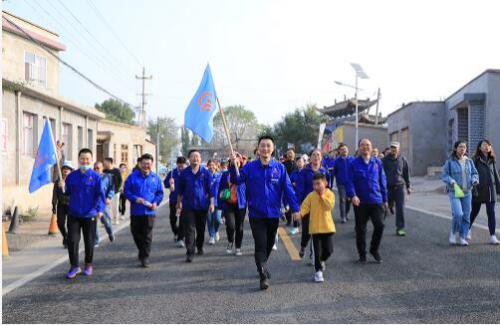 兰高阀门组织员工参加2020兰州黄河徒步越野英雄会