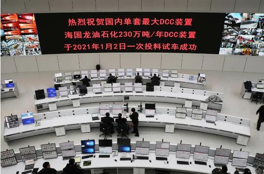 贝尔控制阀门助力国内单套最大DCC装置一次试车成功