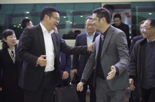龙湾区领导班子新春走访调研江南阀门