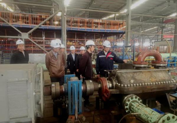 云南省滇中引水工程项目领导一行莅临凯利特泵业考察