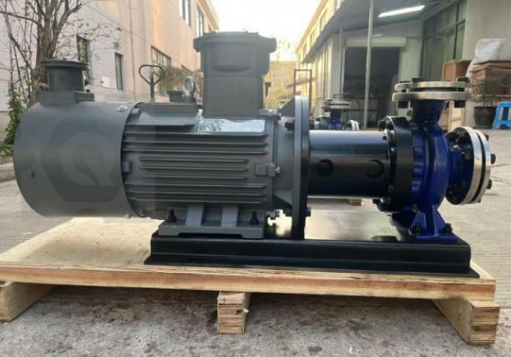 上海巧旭为山东圣亚公司定制磁力泵，提升设备安装效率