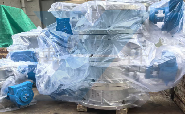 上海禹轩D341F不锈钢蝶阀交付，助力沧州鑫一化工15000吨特种尼龙项目建设