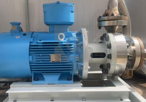 上海巧旭交付中石油高压磁力泵，通过45MPa水压测试用于二氧化碳实验