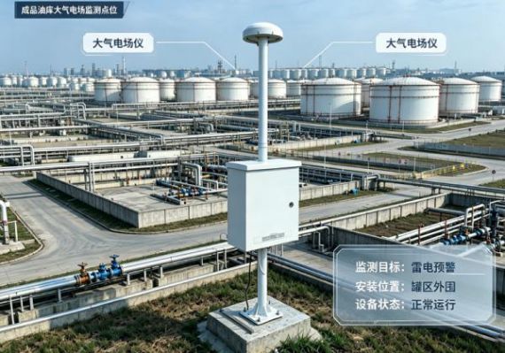 上海巧旭大气电场仪：为油库定制雷电预警，把&ldquo;看天&rdquo;变成&ldquo;读数据&rdquo;