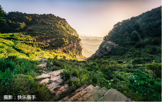 环保十五年，绿染爱情山。