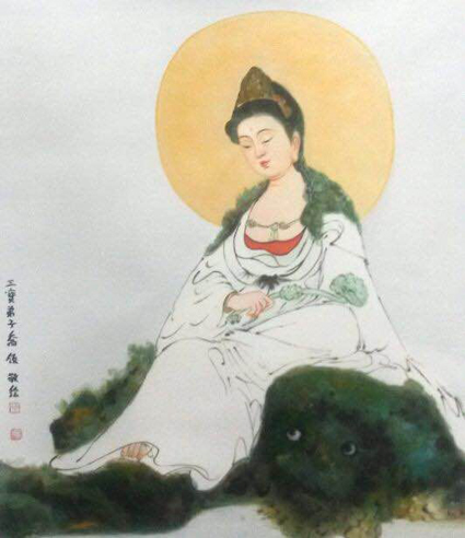 乔领油画作品《弘一法师造像》捐赠仪式将在李叔同纪念馆举行