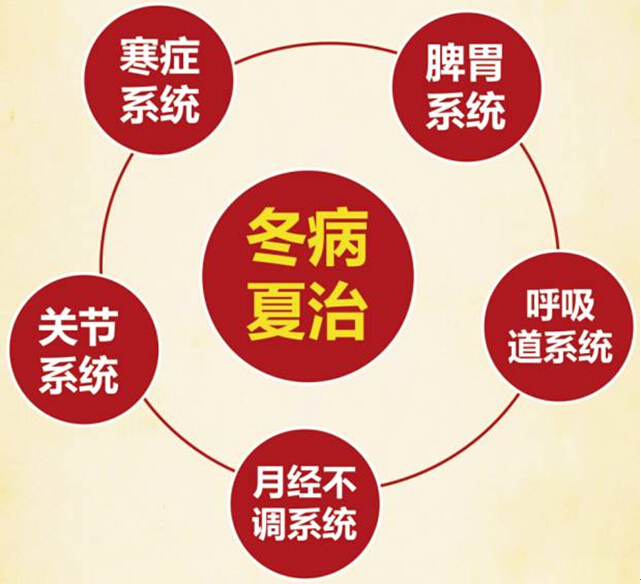 内外同调五大系统——健来福冬病夏治调理月火爆报名中！