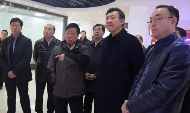 自治区政协领导白志杰一行莅临正生公司参观指导