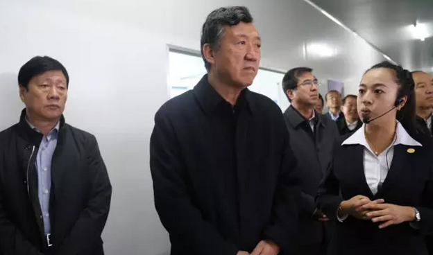 自治区政协领导白志杰一行莅临正生公司参观指导