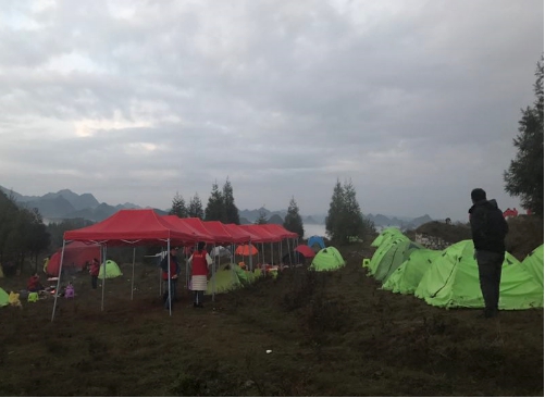生态金蟾山，首迎露营客！